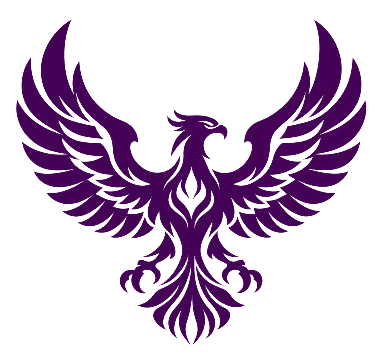 regal deep purple phoenix emblem